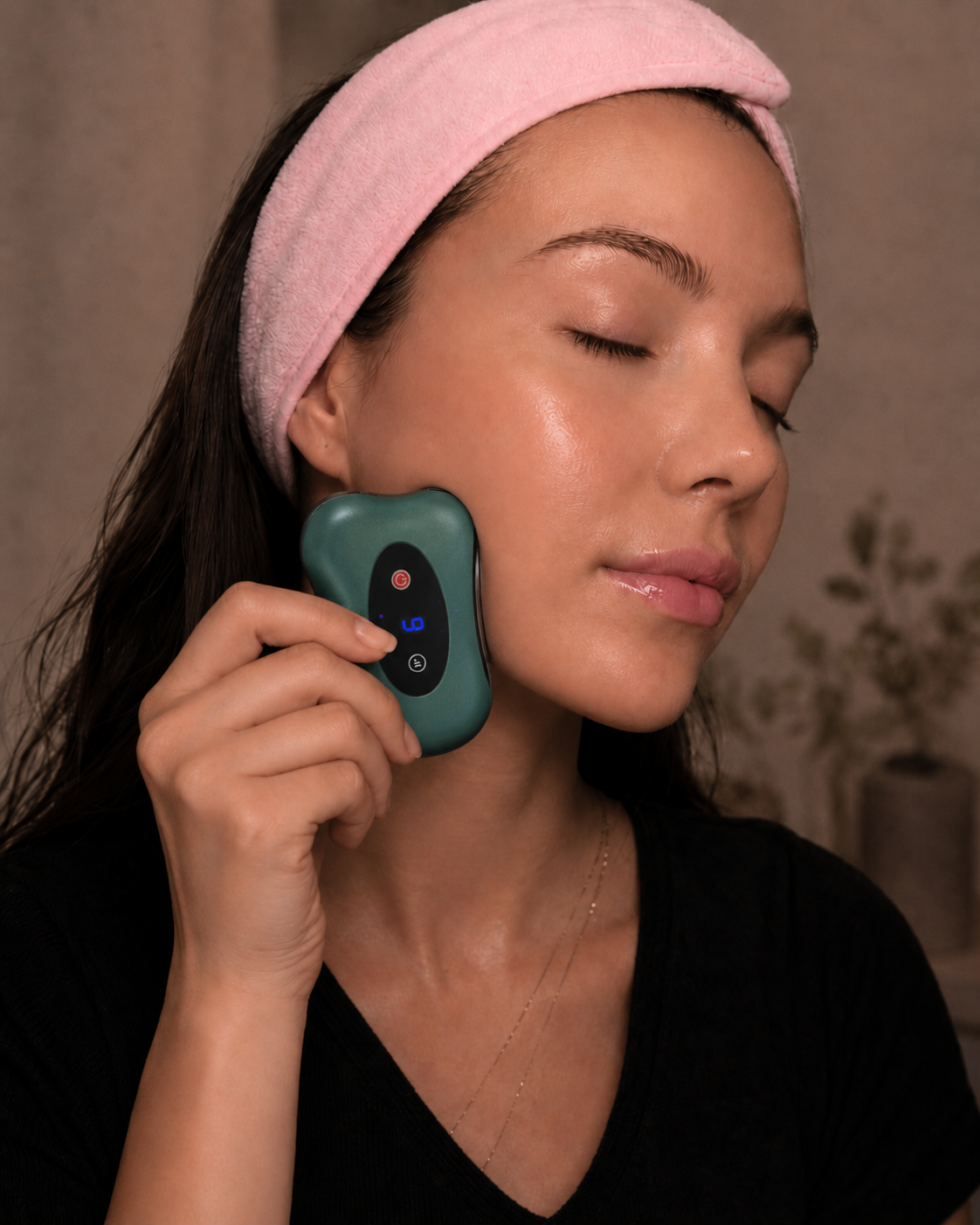 Gua Sha Électrique Vibrant – Lifting, Anti-Rides & Anti-Cellulite